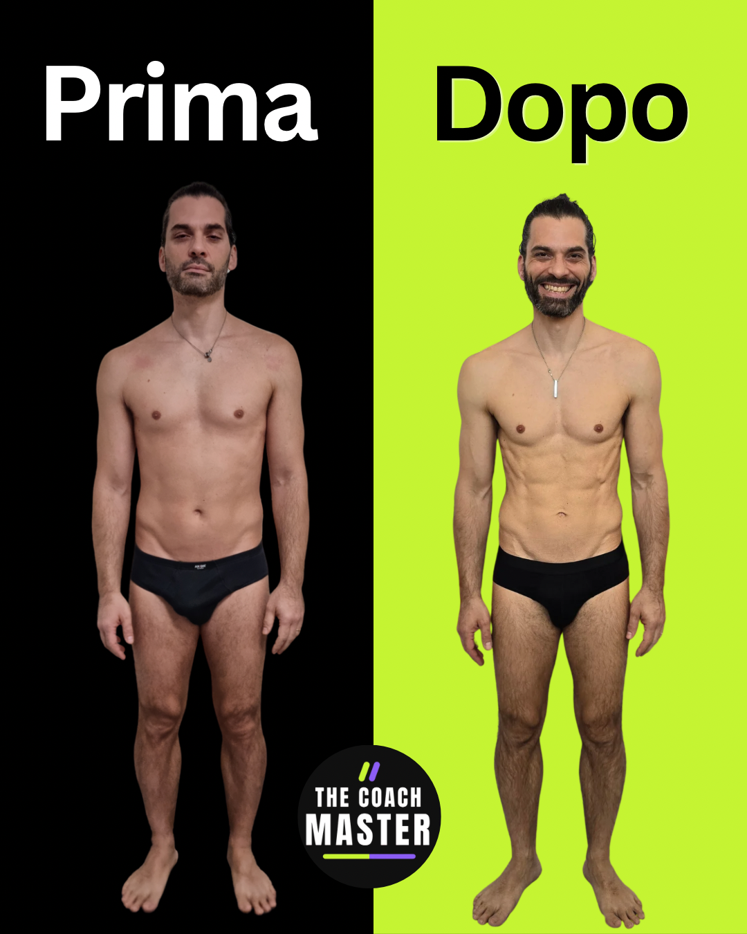 Andrea P., 41 prima e dopo