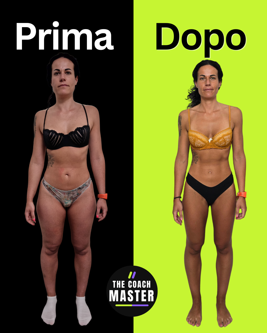 Carola, 37 prima e dopo